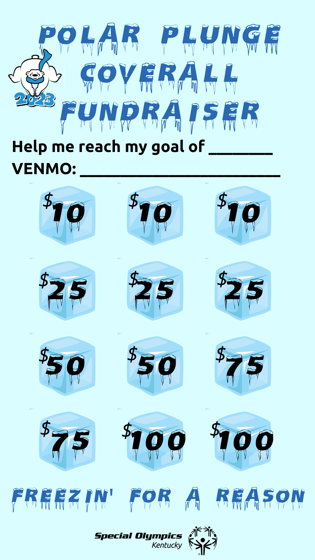 venmo fundraiser board