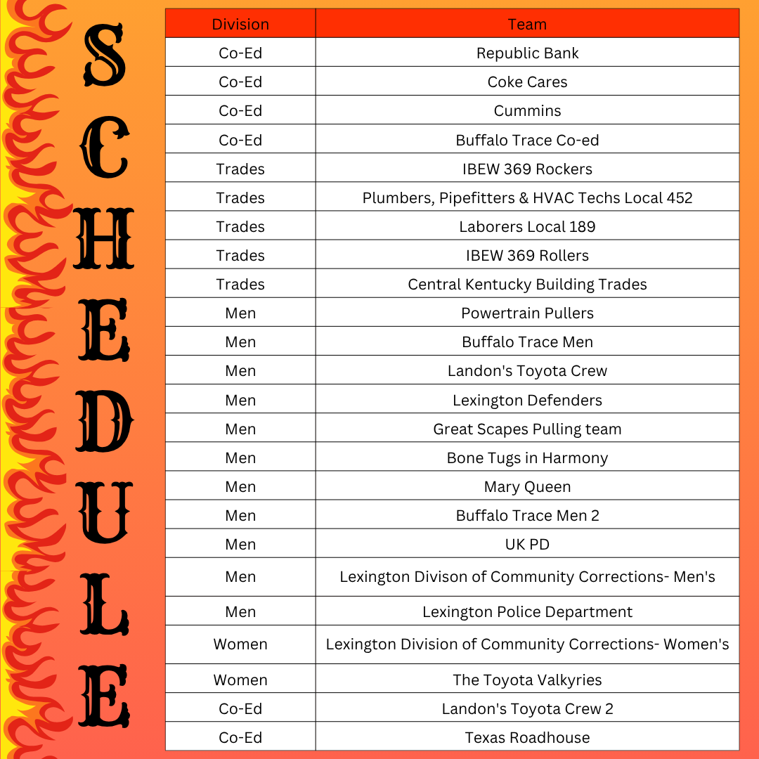 26 lex tp schedule