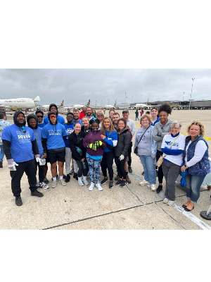 Westport Warhawk team at the 2023 Plane Pull!