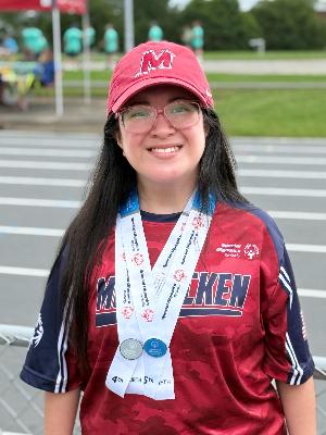 Lexie Allen at the State Summer Games 2025 at EKU
