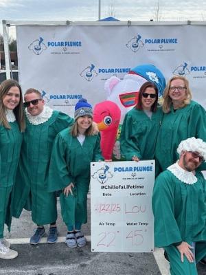 Lawyers Mutual of KY 2025 Plunge Team