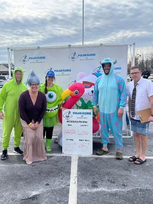 Before last year's jump!